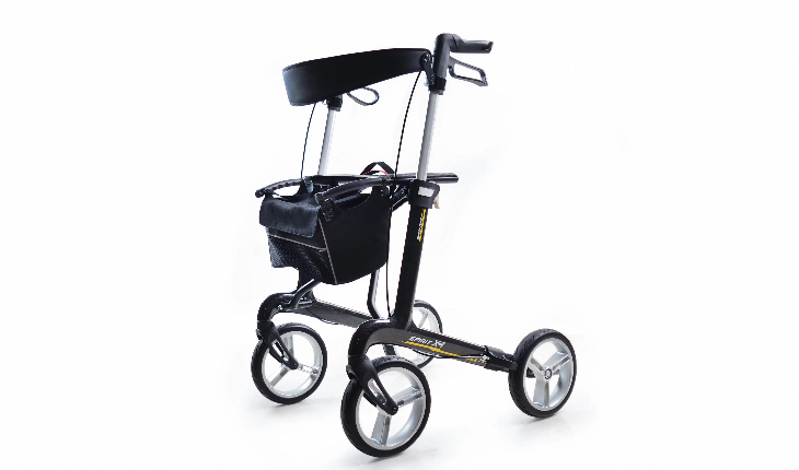 72779太阳集团医疗助行器SPIRIT X4，碳纤维框架，易于折叠，多高度可选择。