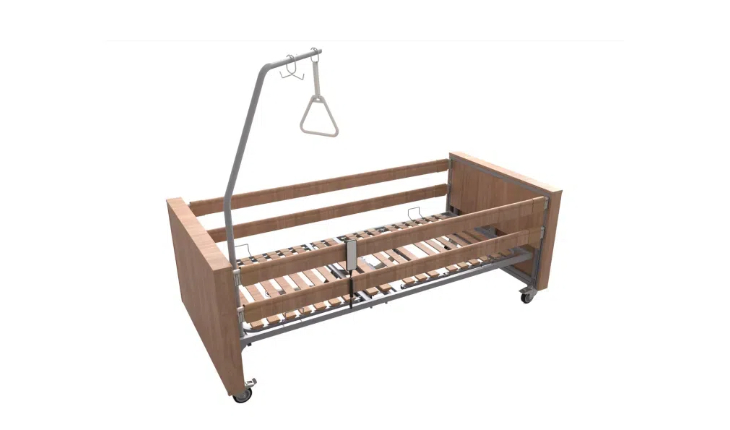 CAREFLEX护理床设计注重多角度调节，满足不同护理需求；结合舒适性与安全性，为用户提供优质的护理体验；床体轻便耐用，适合各种护理环境。